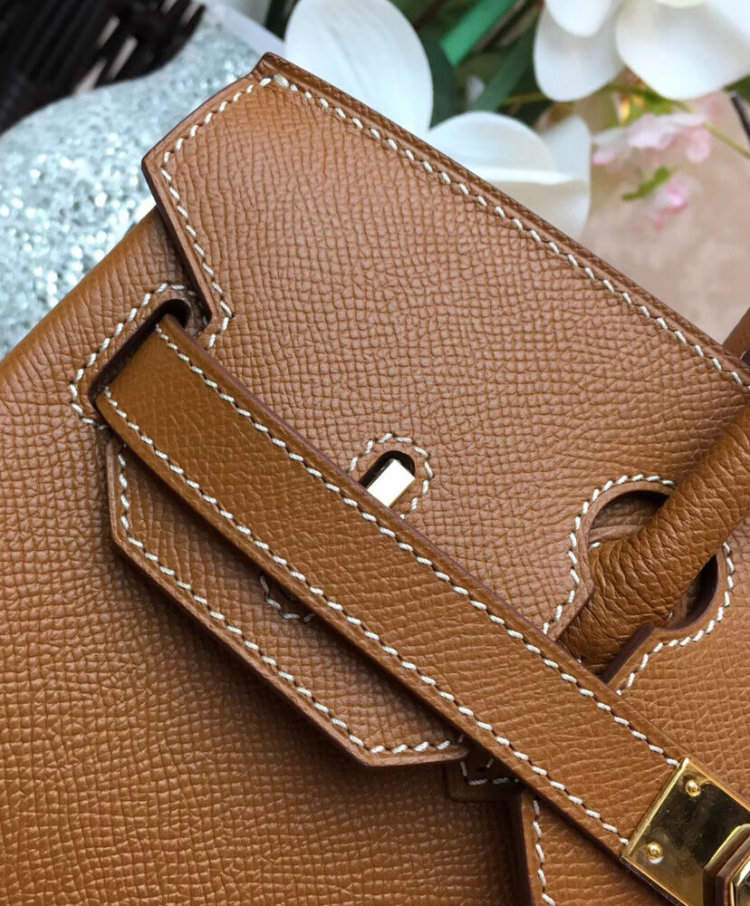 Hermes Birkin 30 Epsom Leather Light Coffee