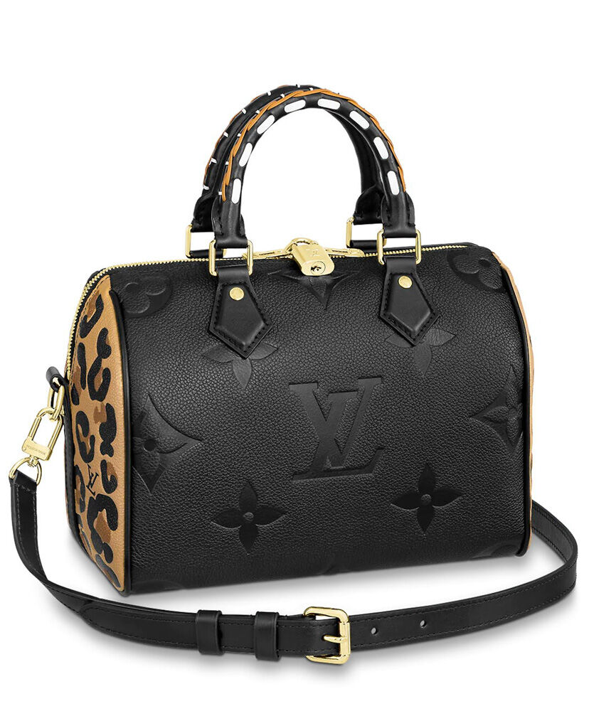 Louis Vuitton Speedy Bandouliere 25 Bag M45840 Black