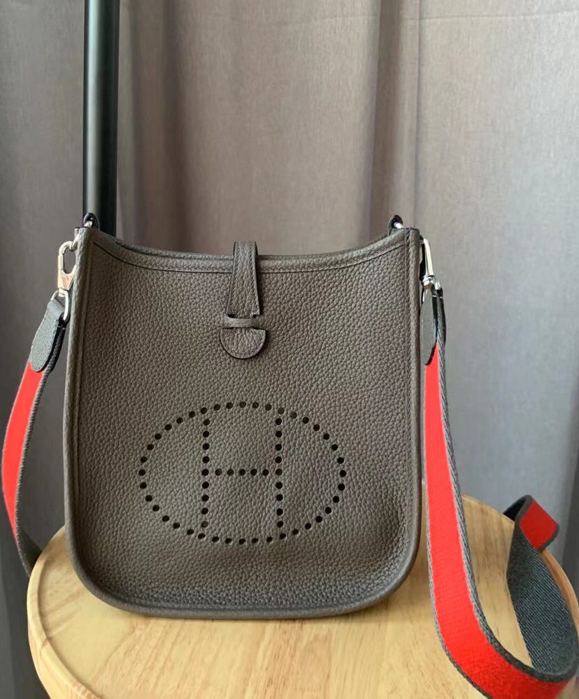 Hermes Evelyne 16 Amazone Bag Dark Gray