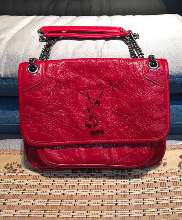 Saint Laurent Baby Niki Chain Bag 5330370 Red