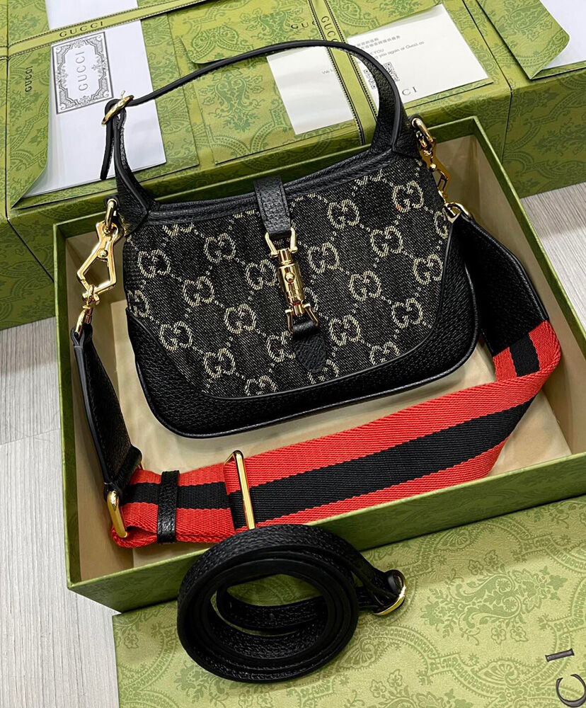 Gucci Jackie 1961 Mini Shoulder Bag 685127 Black