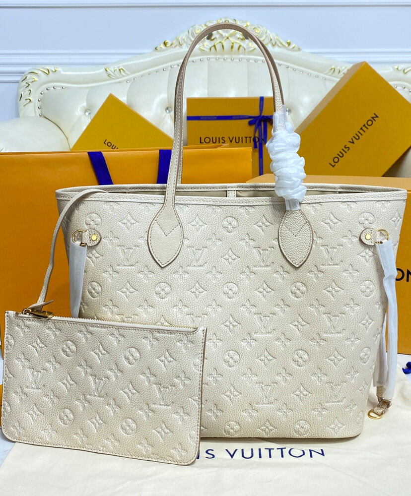 Louis Vuitton Neverfull MM M46231 Cream