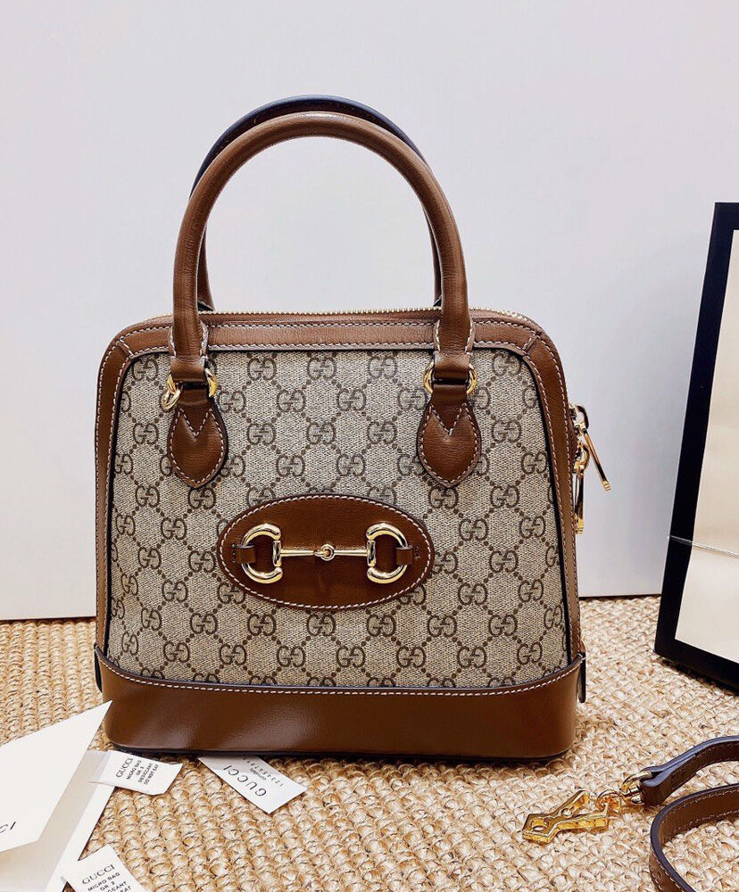 Gucci 1955 Horsebit small top handle bag 621220 Coffee