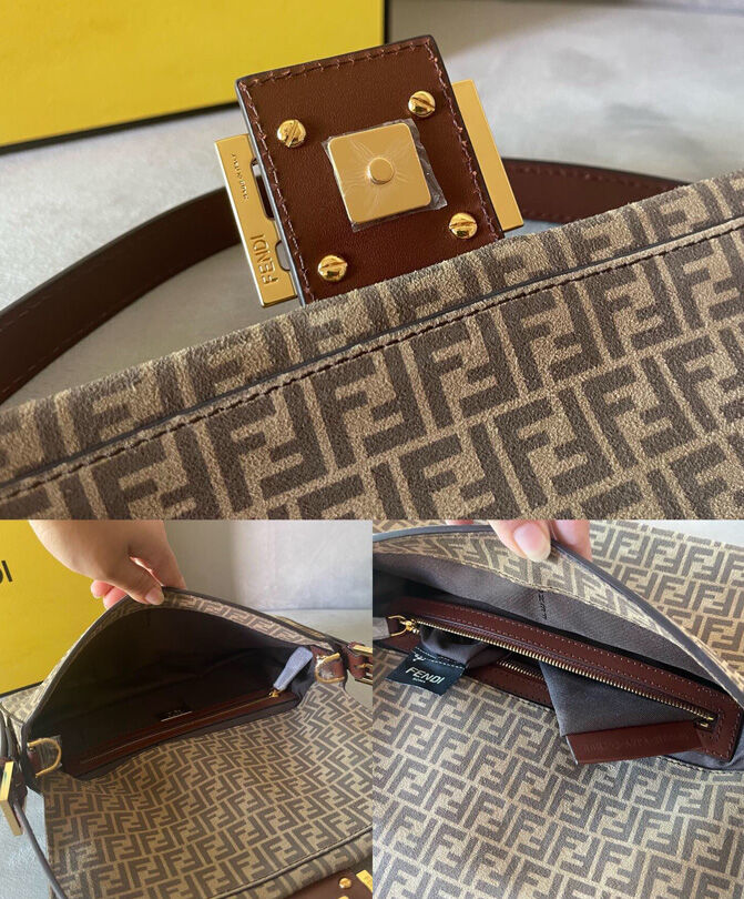 Fendi Baguette 1997 Coffee