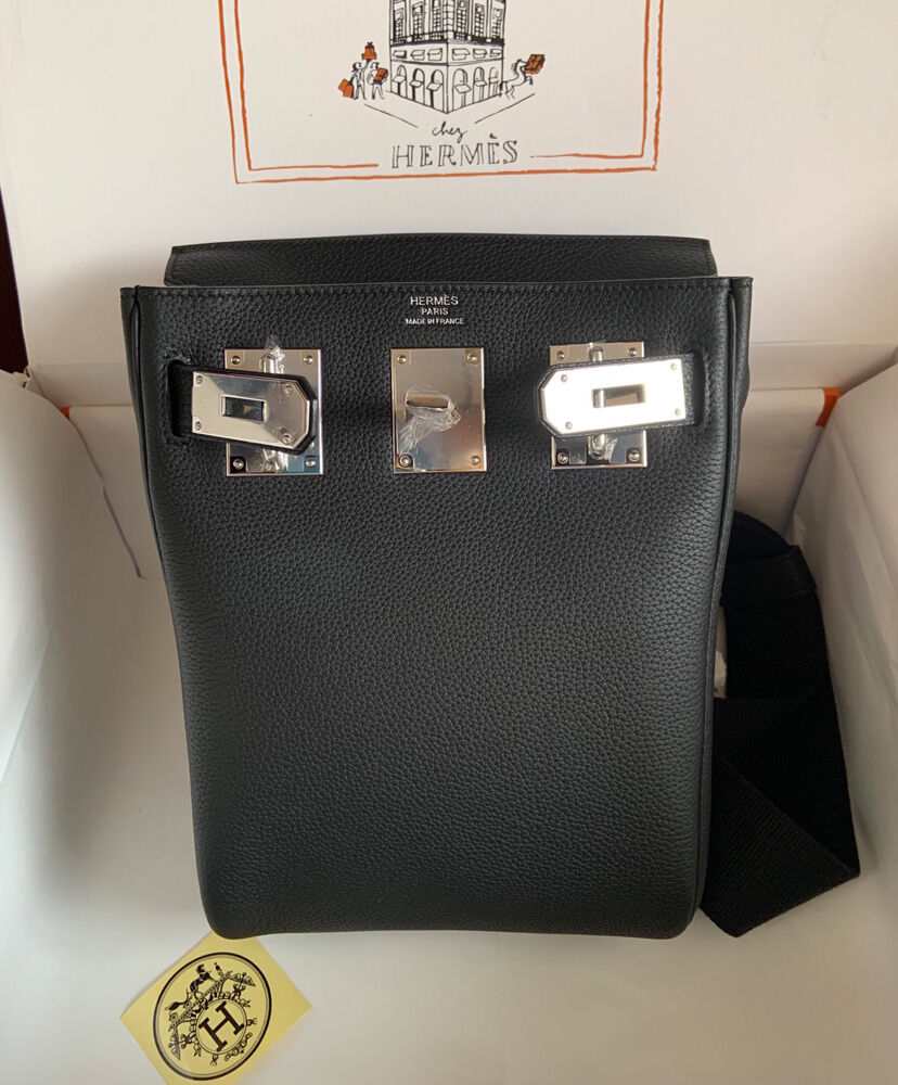Hermes Hac a Dos PM Backpack H083589 Black