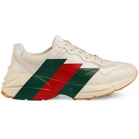 GUCCI RHYTON WEB PRINT SNEAKER   GC58