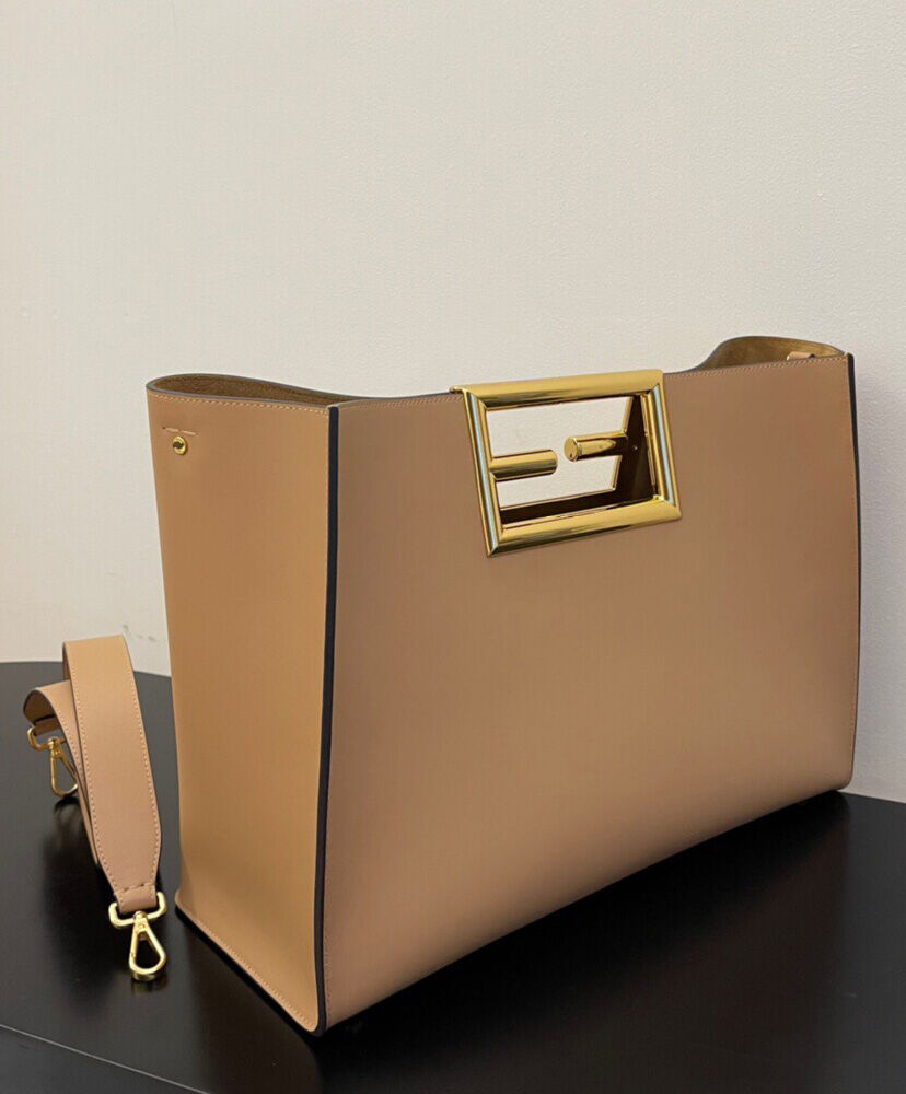 Fendi Way Medium 8BH391 Apricot
