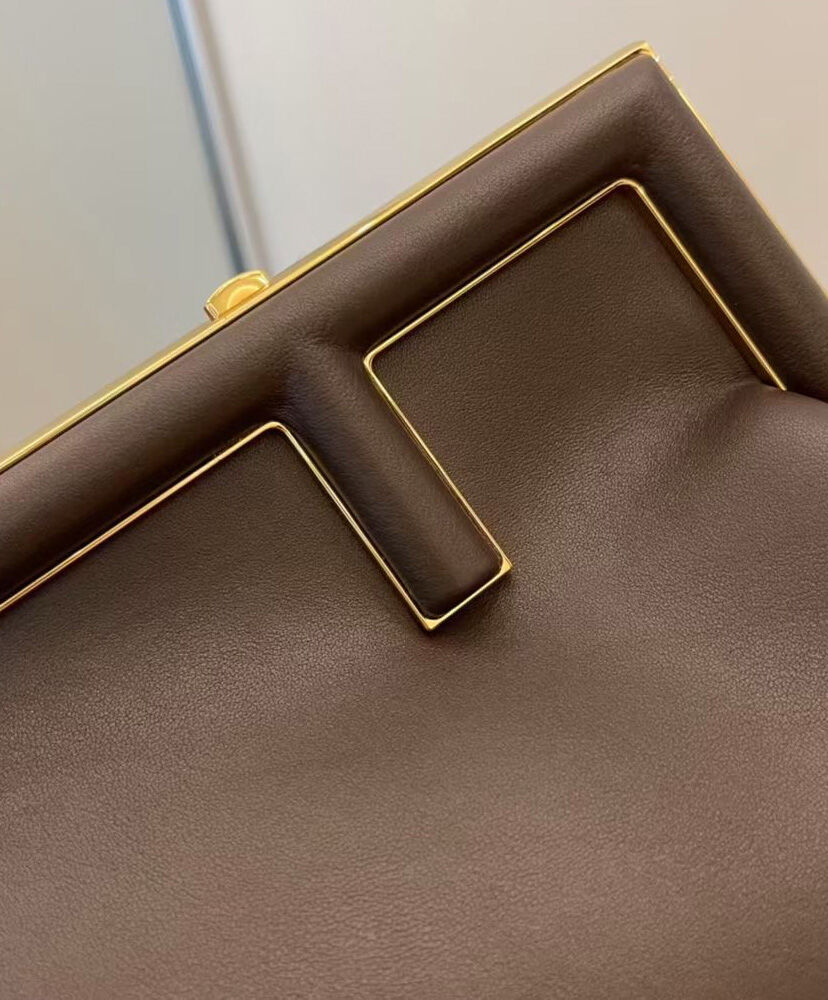 Fendi First Small 8BP129 Dark Coffee