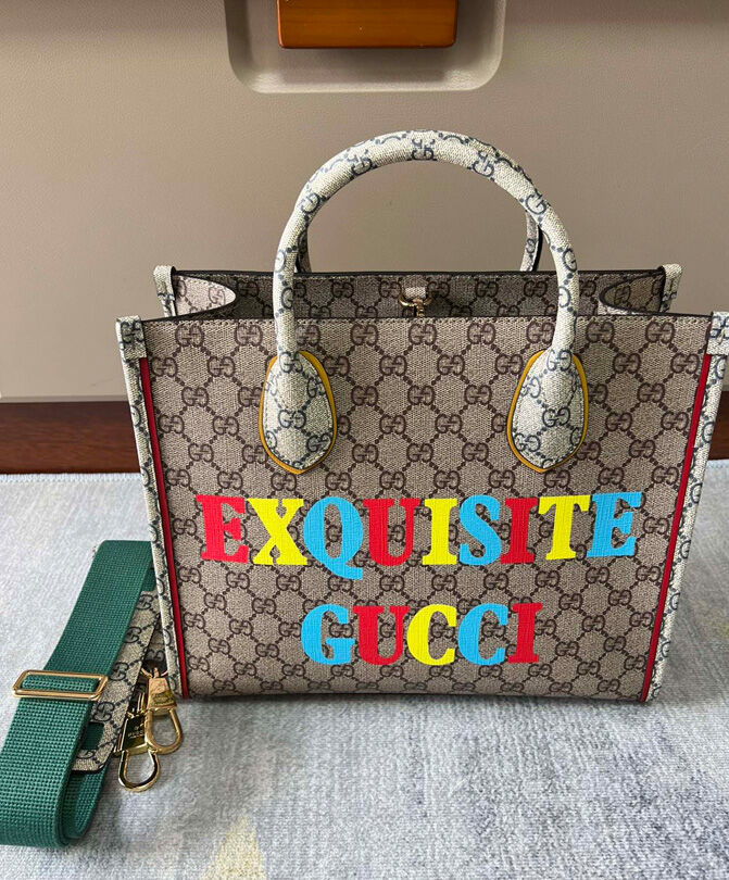 Gucci Exquisite Gucci Small Tote Bag 680956 Dark Coffee