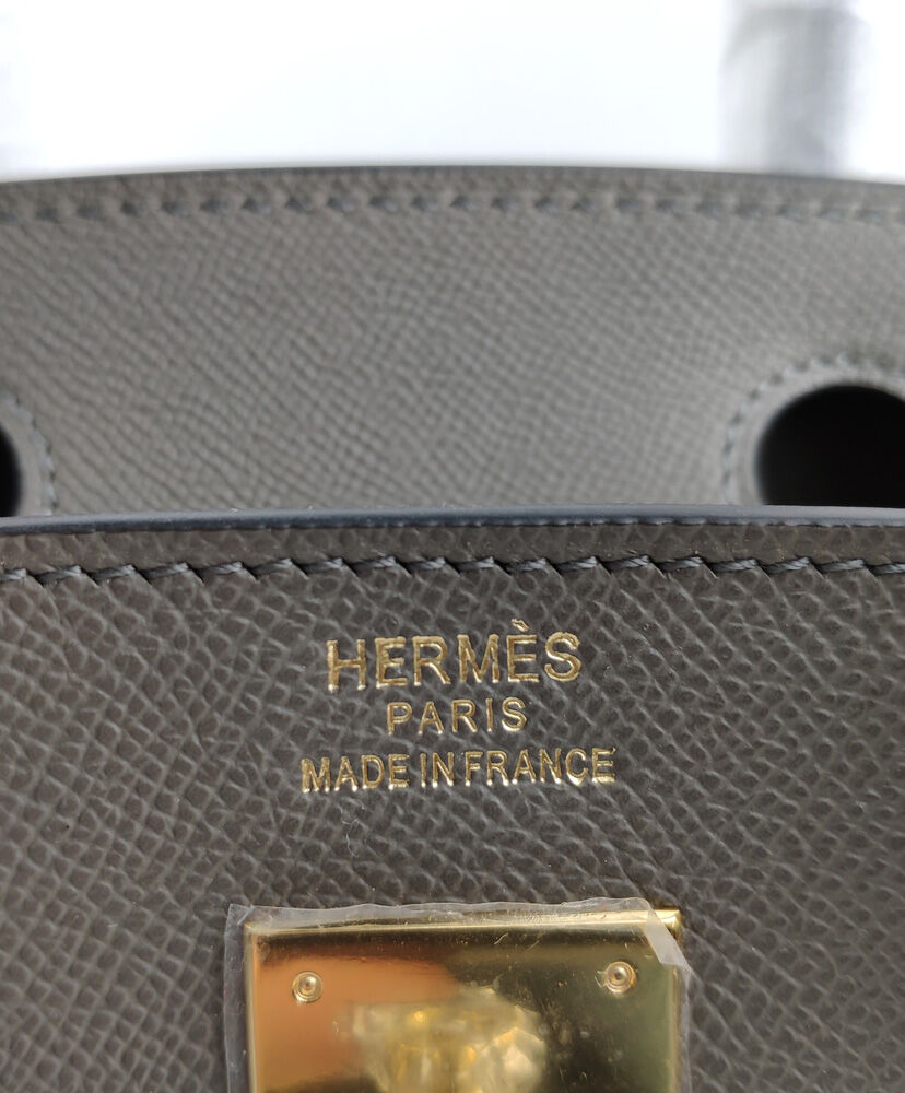 Hermes Birkin 30 Epsom Leather Gray