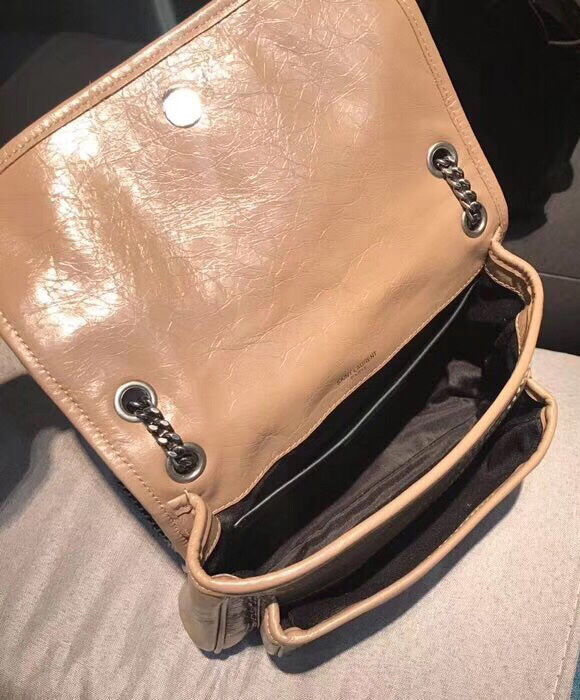 Saint Laurent Baby Niki Chain Bag 5330370 Apricot