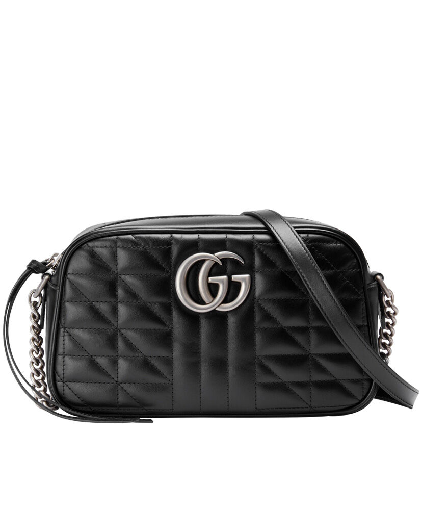 Gucci GG Marmont Small Shoulder Bag 447632 Black