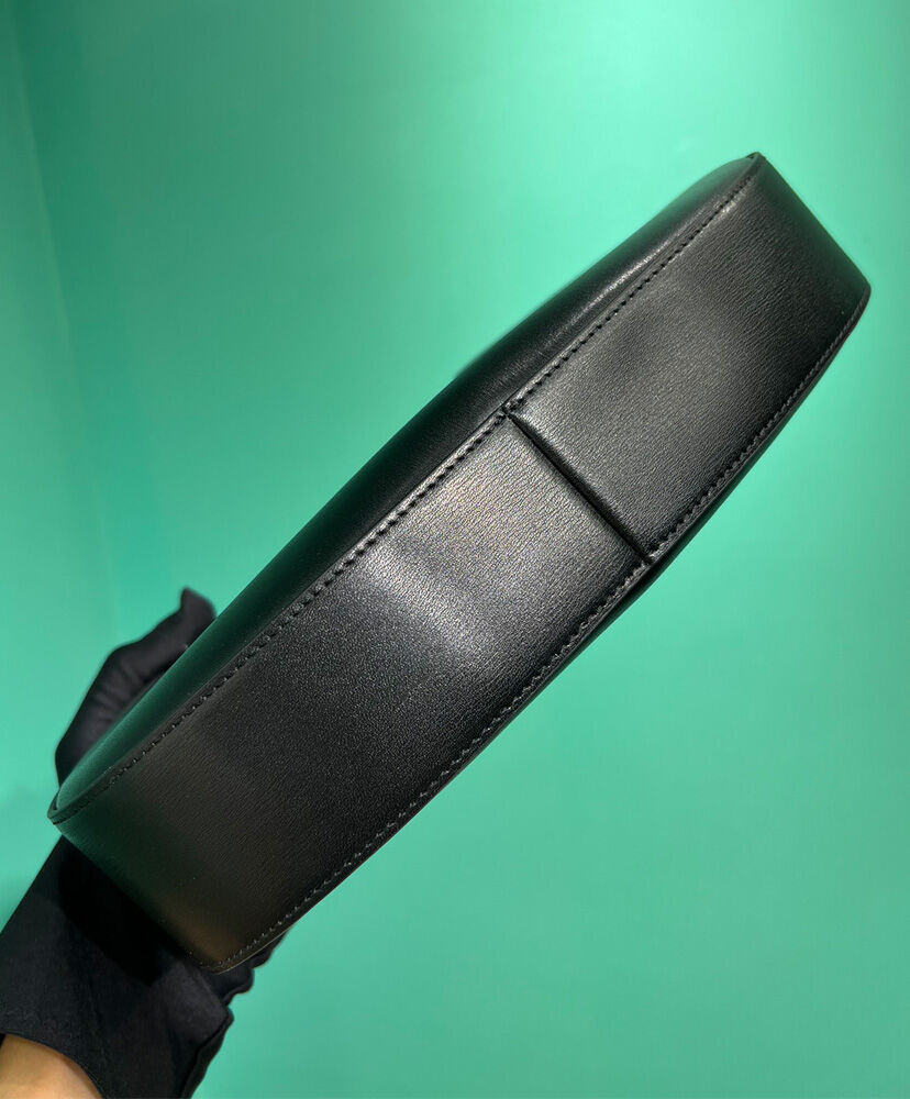 Prada Leather Shoulder Bag 1BC179 Black