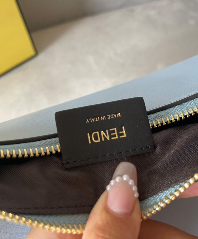 Fendi Fendigraphy Small Light Blue