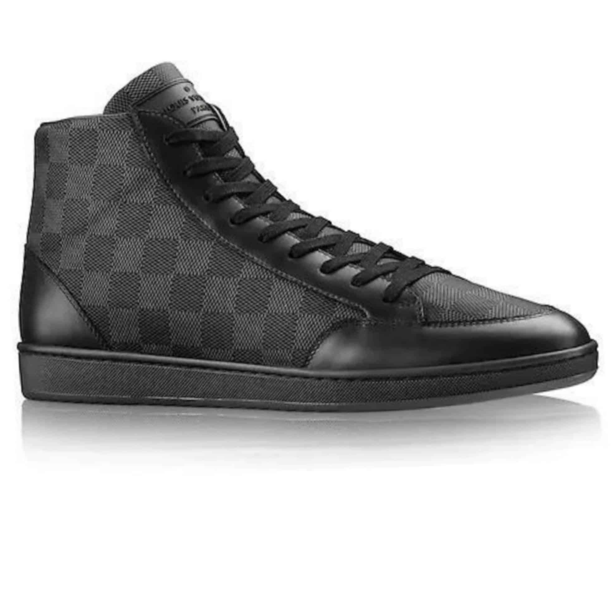 LOUIS VUITTON OFFSHORE HIGH TOP SNEAKER  BLACK    LV47
