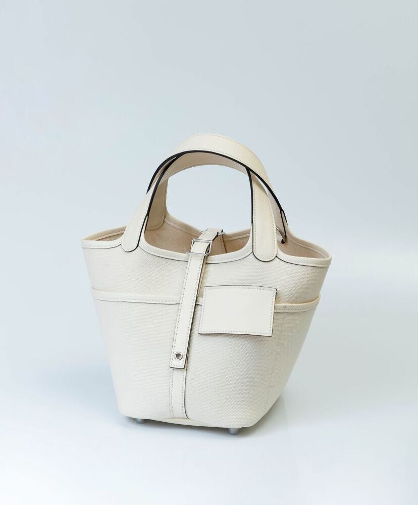 Hermes Picotin Lock 18 Pocket Bag Cream