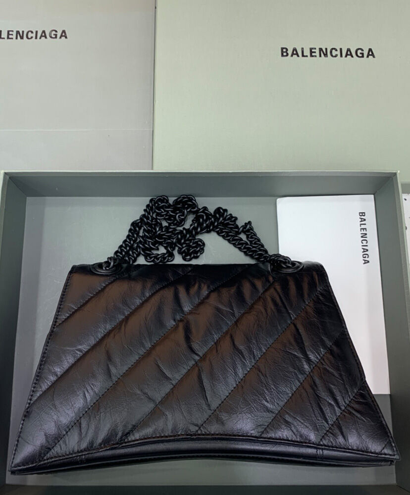 Balenciaga Crush Medium Chain Bag Quilted