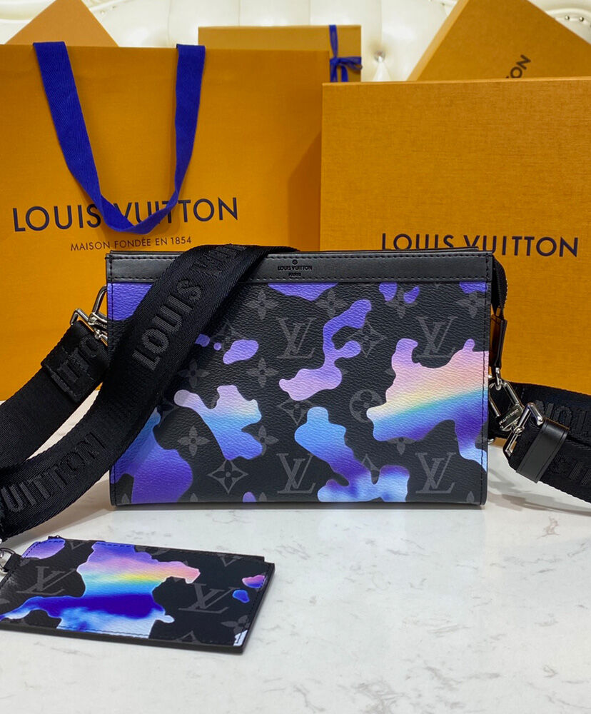 Louis Vuitton Gaston Wearable Wallet M81753 Black