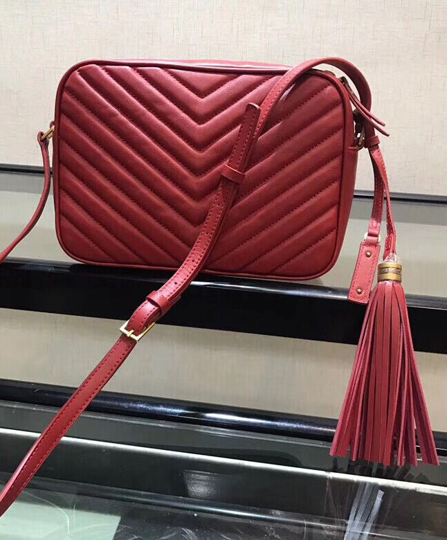 Saint Laurent Lou Camera Bag 520534 Red