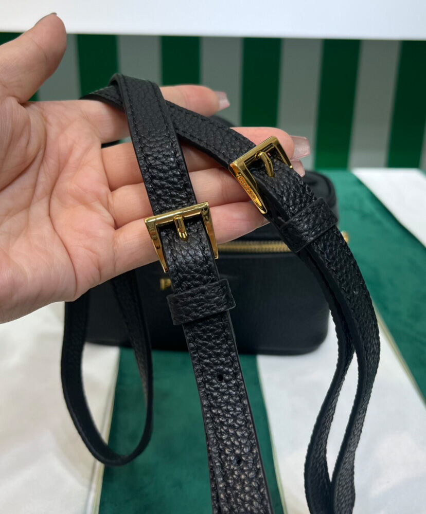 Prada Leather Mini-bag 1BH202 Black