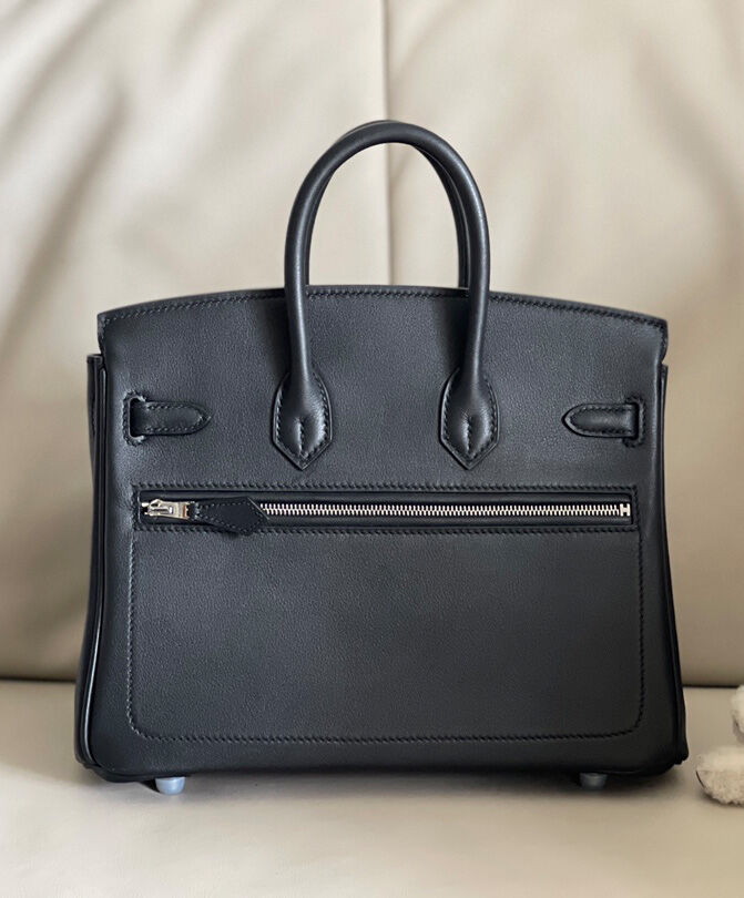 Hermes Birkin 25 Limited Edition Rock Black
