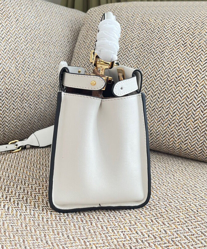 Fendi Peekaboo Mini 8BN244 White