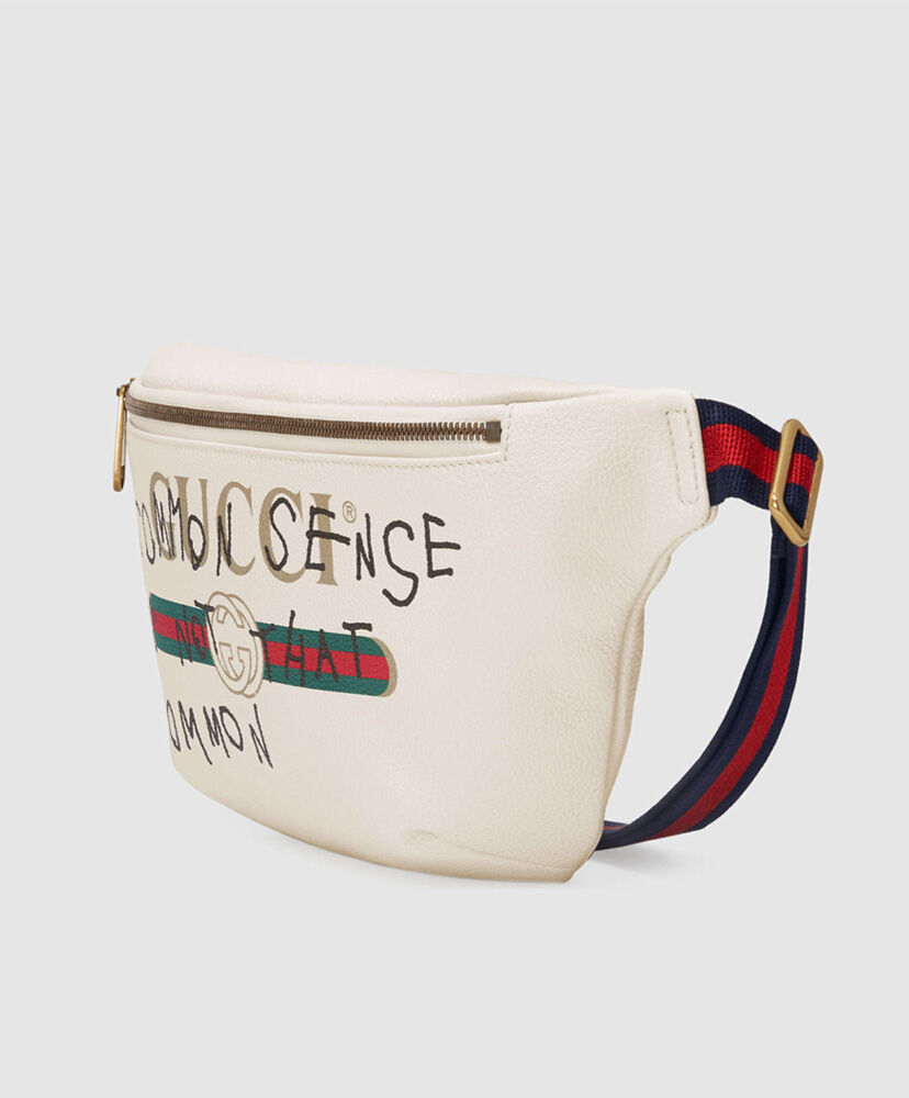 Gucci Coco Capitan logo belt bag 493869 Cream