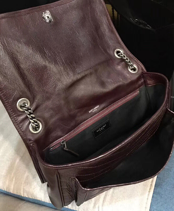 Saint Laurent Large Niki Chain Bag 4988940 Mauve