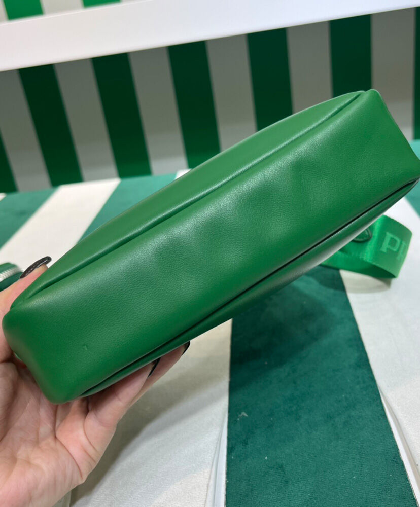 Prada Padded Nappa-leather Prada Re-Edition 2005 Shoulder Bag 1BH204 Green
