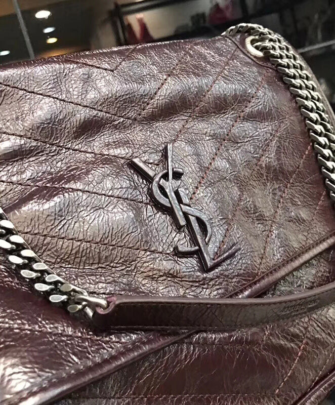 Saint Laurent Large Niki Chain Bag 4988940 Mauve