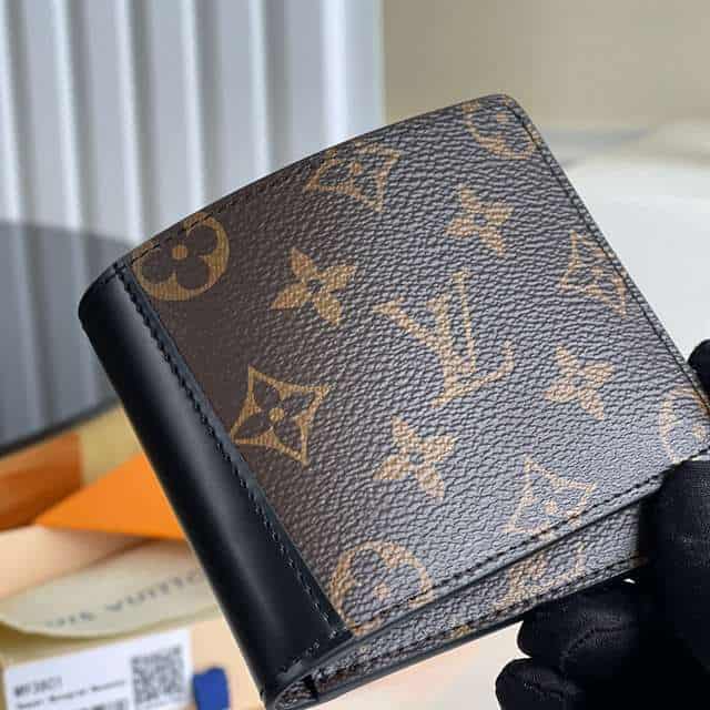 Louis Vuitton Gaspar Wallet Monogram Macassar Canvas M93801   RRG011
