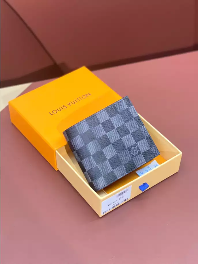 LV MARCO WALLET DAMIER GRAPHITE CANVAS   RRG090