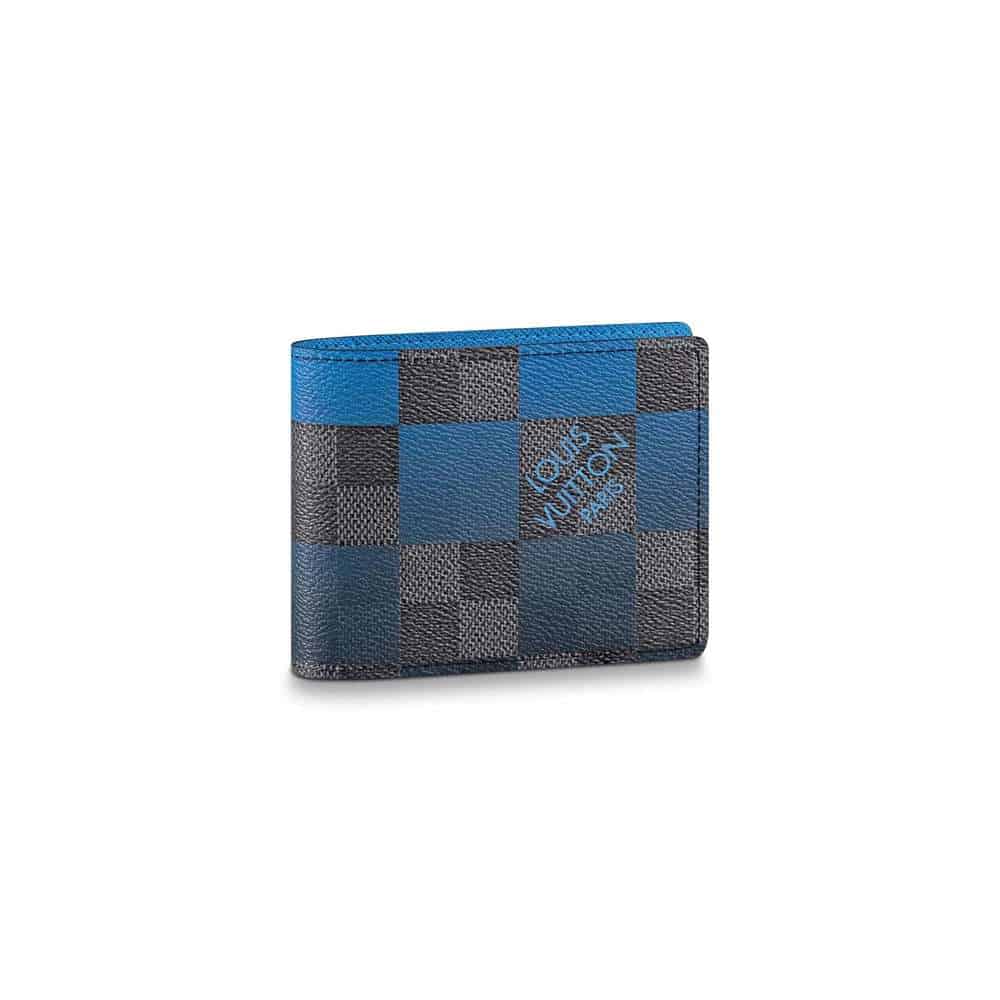 Louis Vuitton Multiple Wallet Damier Graphite Giant Canvas N60414   RRG030
