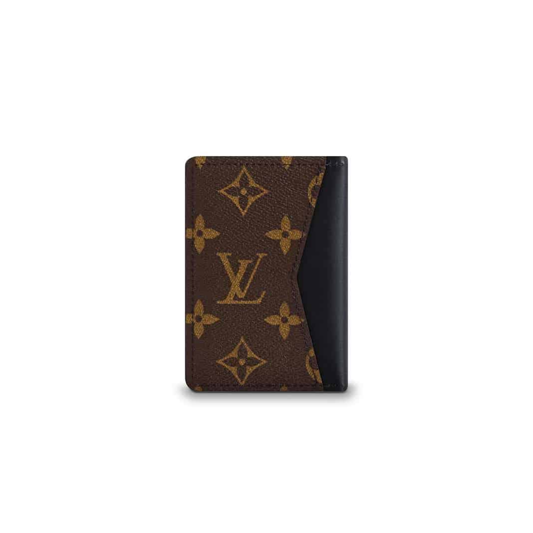 Louis Vuitton Pocket Organizer Monogram Macassar Canvas M60111   RRG012