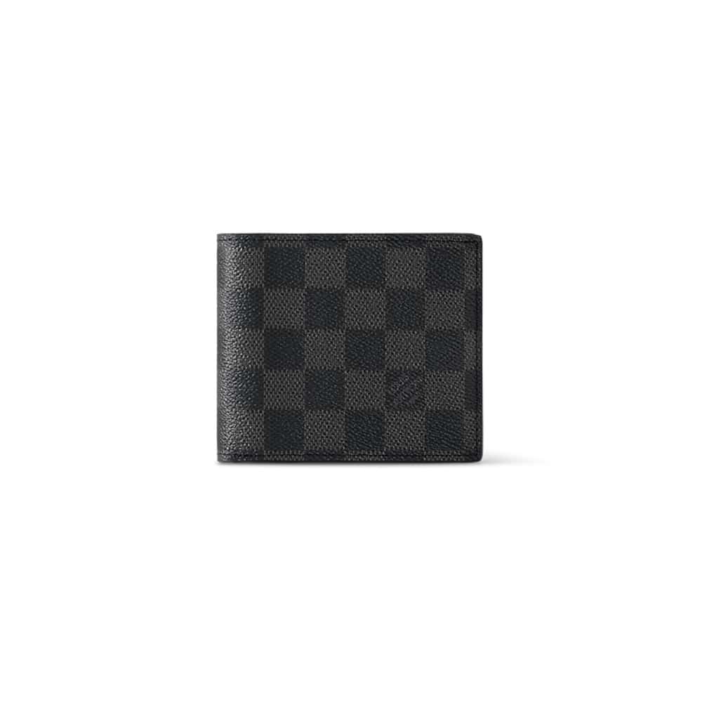 LV AMERIGO WALLET DAMIER GRAPHITE CANVAS   RRG096