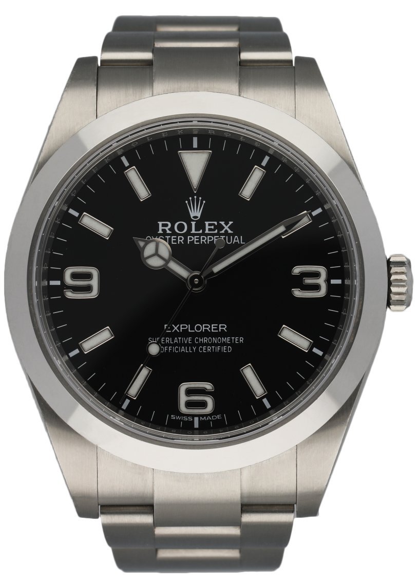 Rolex Explorer 214270 MK2 Dial Men’s Watch Box   Papers