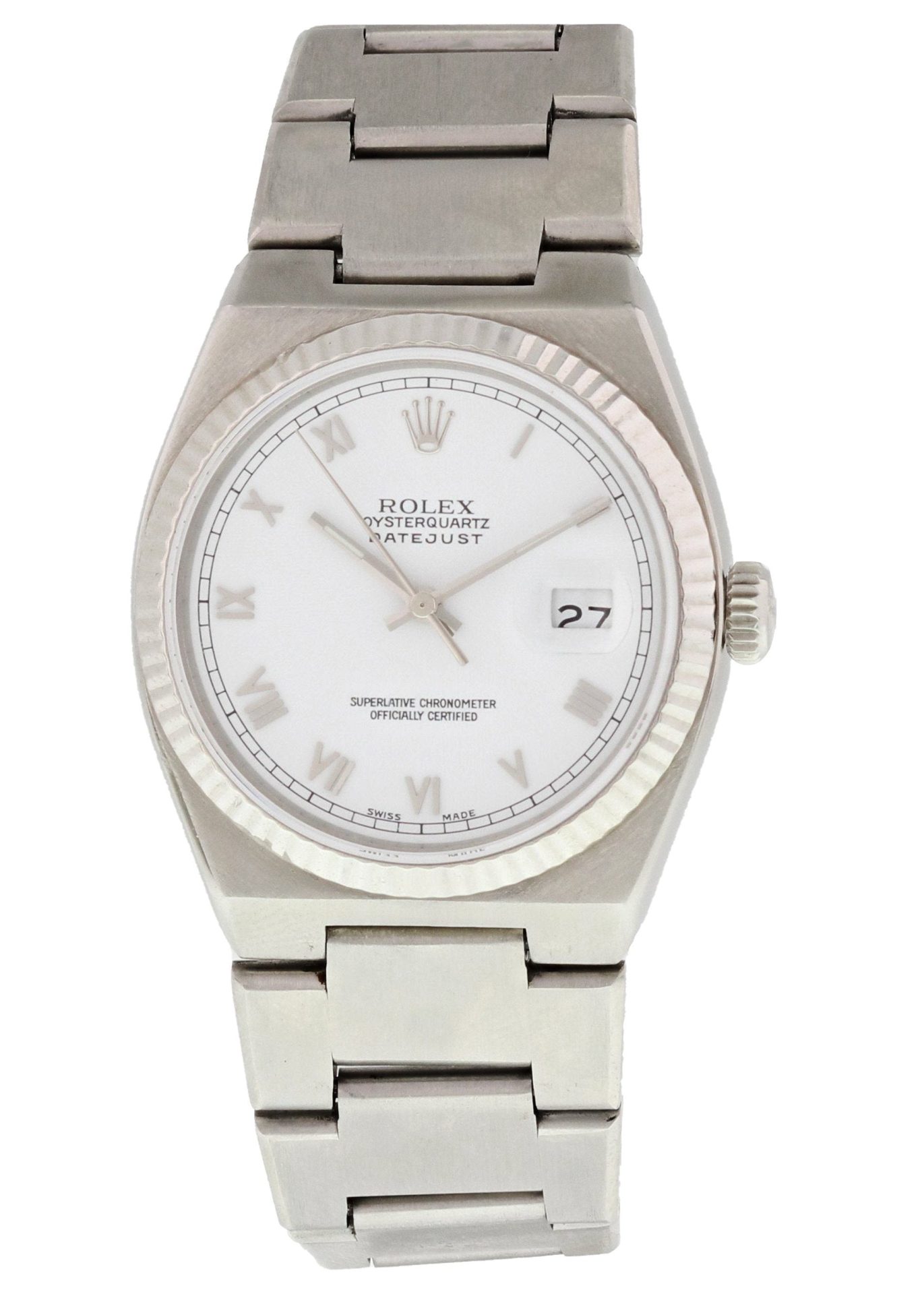 Rolex Datejust Oysterquartz 17000 Mens Watch