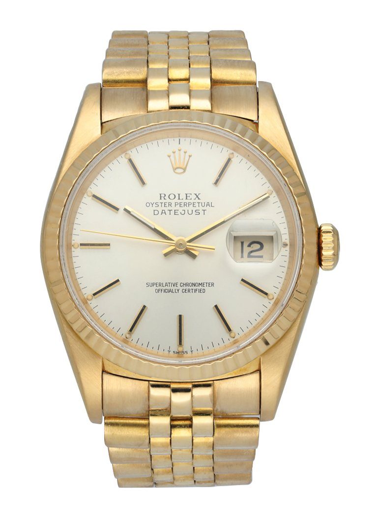Rolex Datejust 16238 18k Yellow Gold Men s Watch