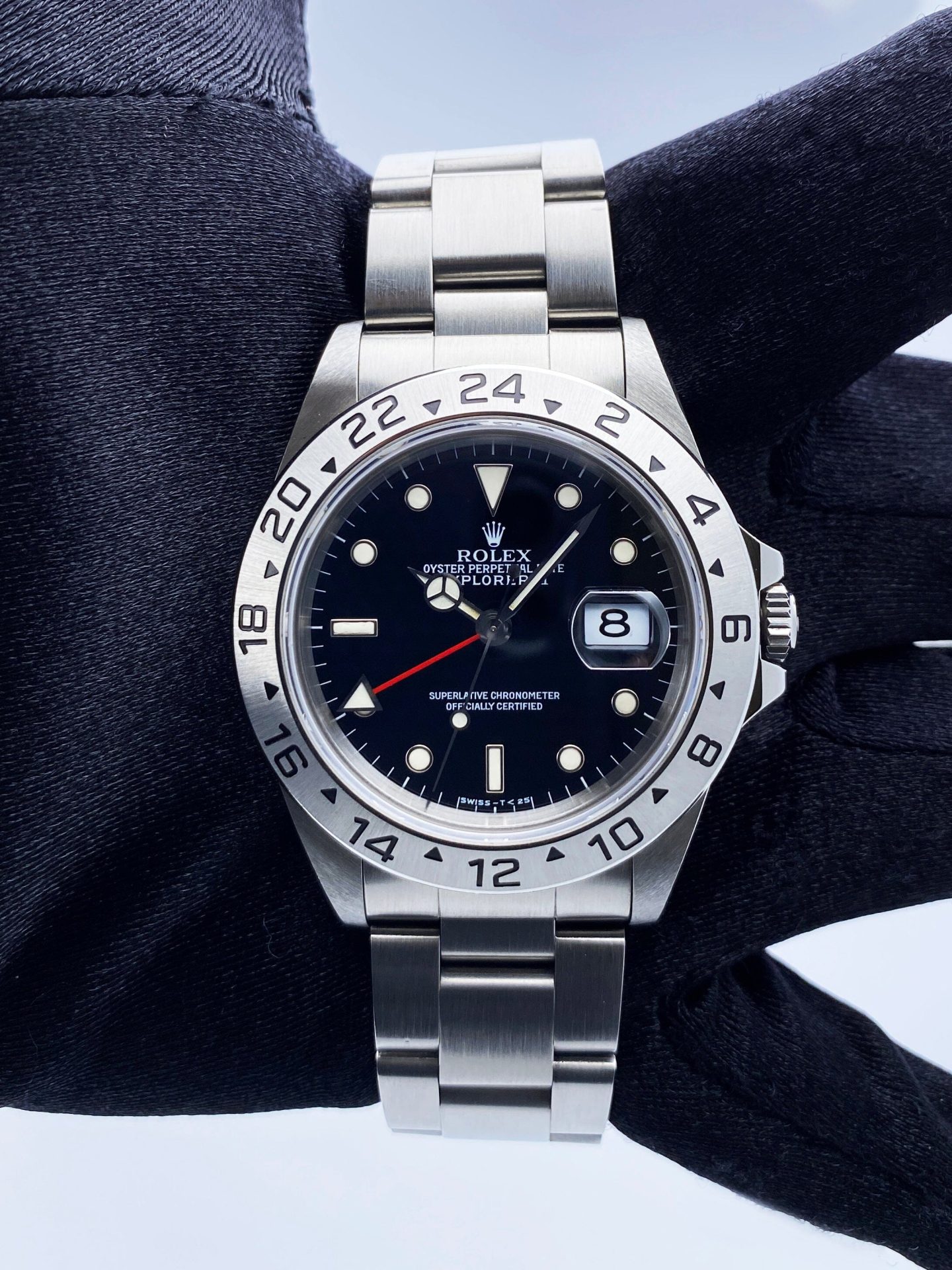 Rolex Explorer II 16570 Black Dial Mens Watch