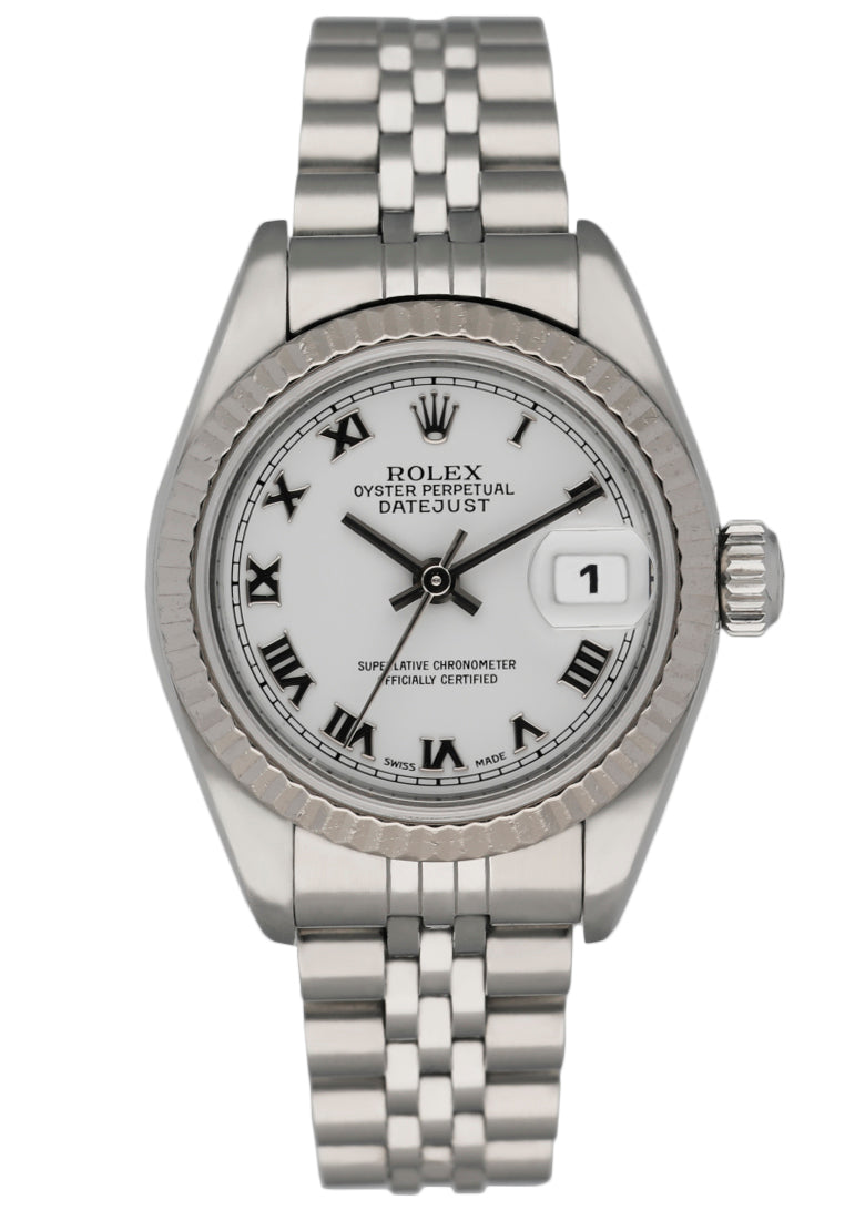 Rolex Datejust 79174 Ladies Watch W/Service Card