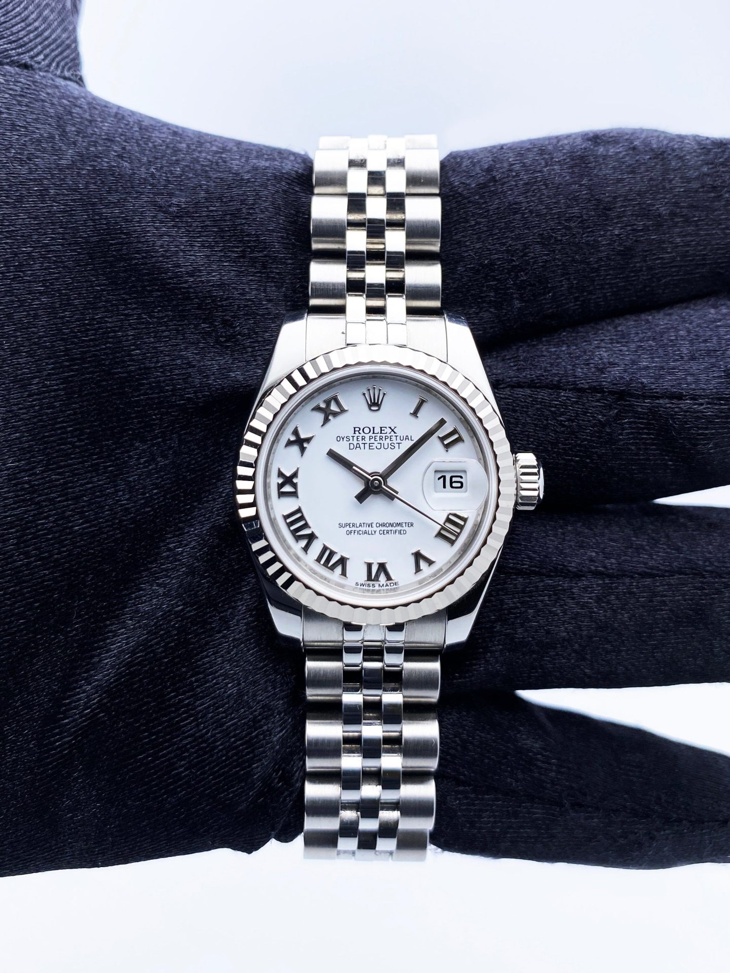 Rolex Datejust 179174 White Dial Ladies Watch