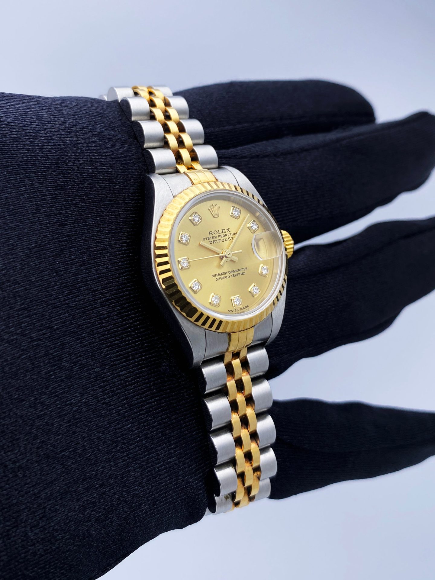 Rolex Datejust 79173 Diamond Dial  Ladies Watch
