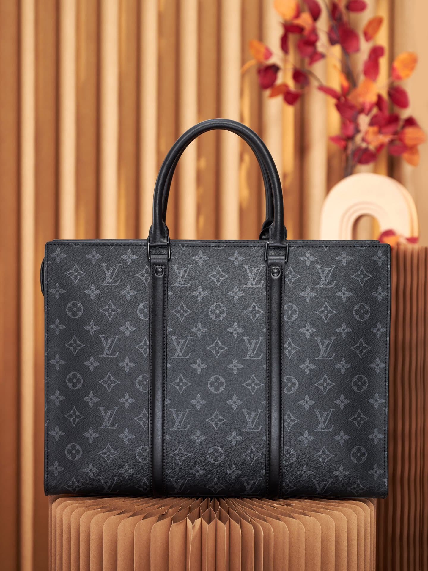LV Sac Plat Horizontal Zipp��