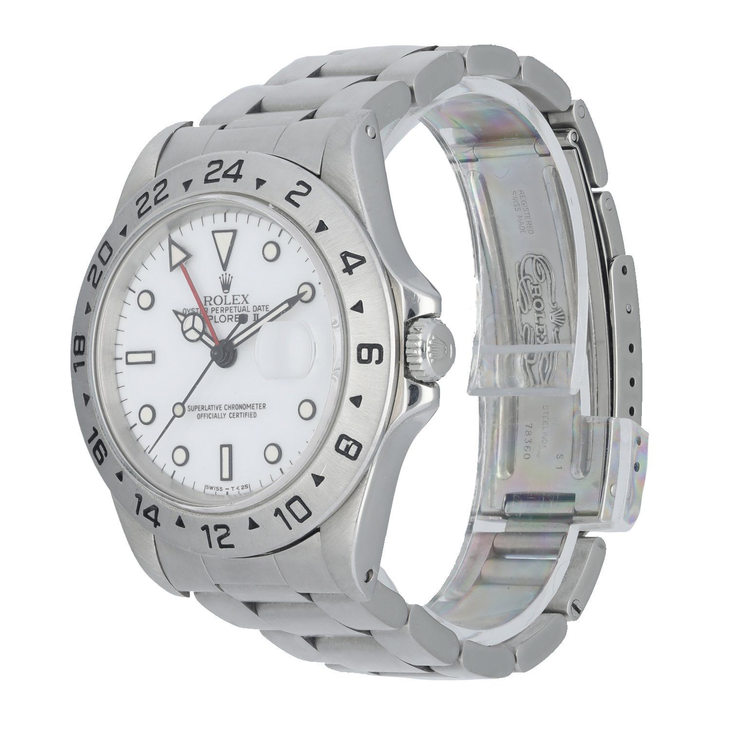 Rolex Explorer II 16570 Polar Men s Watch