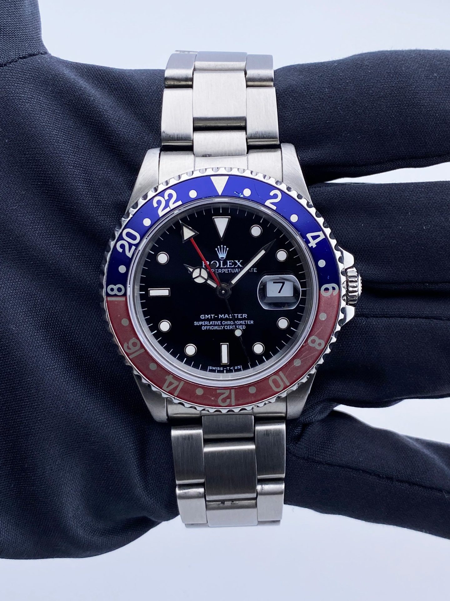 Rolex GMT Master 16700 Pepsi Bezel Mens Watch