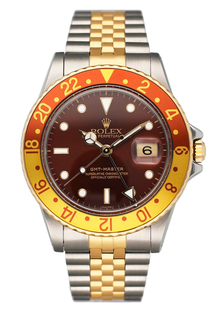 Rolex GMT Master 16753  Root Beer  Mens Watch