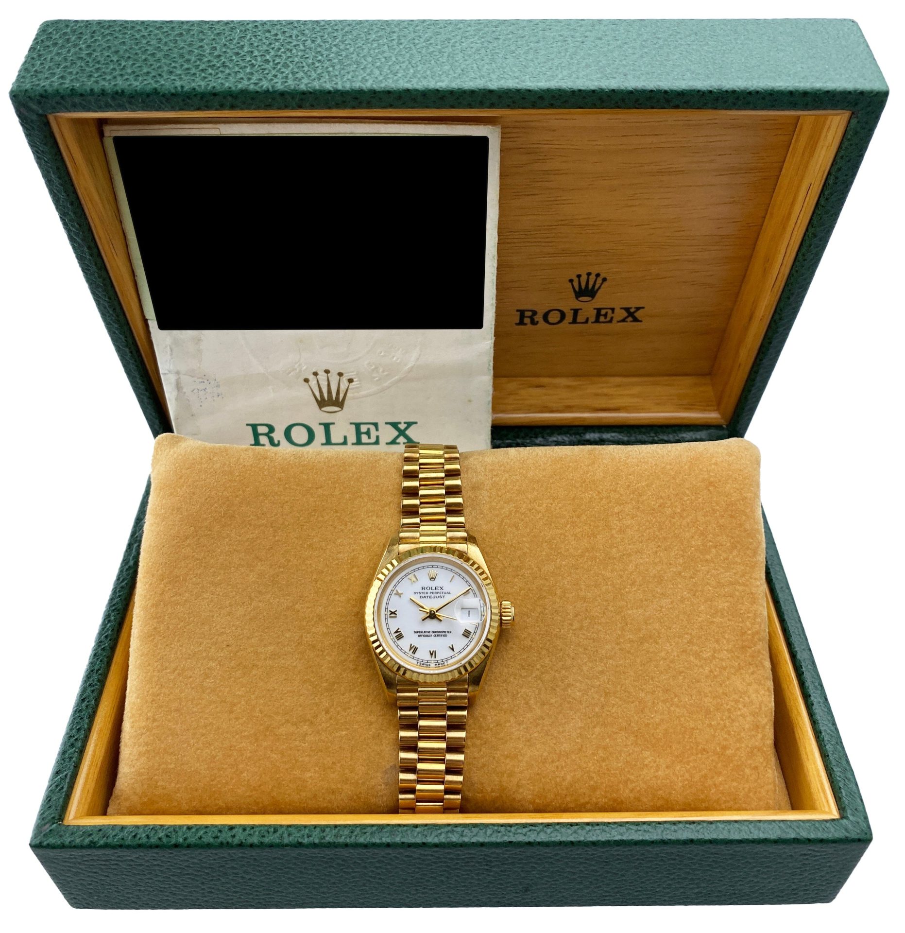 Rolex Datejust 69178 Yellow Gold Ladies Watch