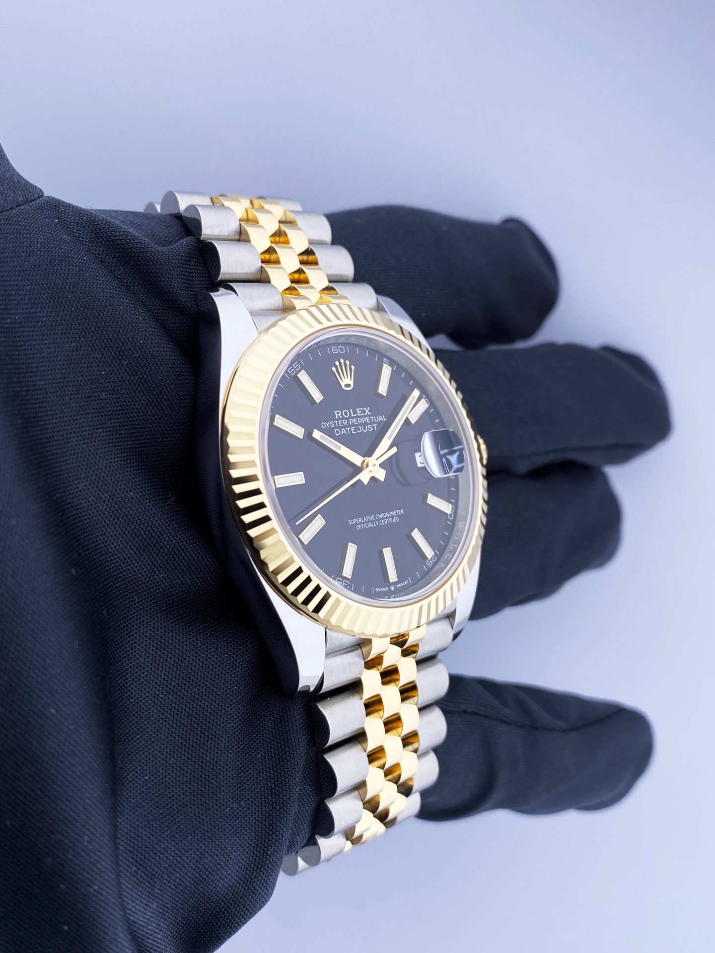 Rolex Datejust 41 126333 Black Dial Mens Watch Box   Papers
