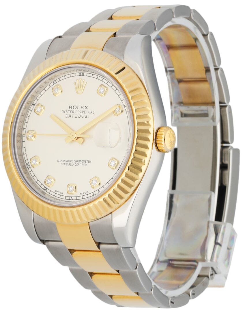 Rolex Datejust 41 116333 Men s Watch Box    Papers