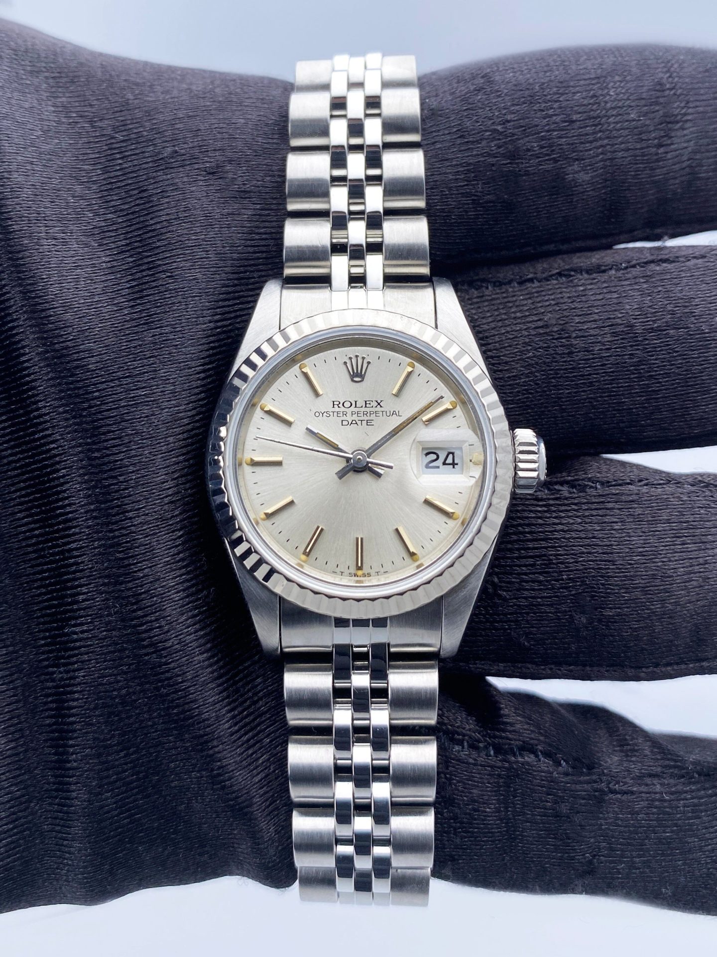 Rolex Datejust 69174 Sliver Dial Ladies Watch